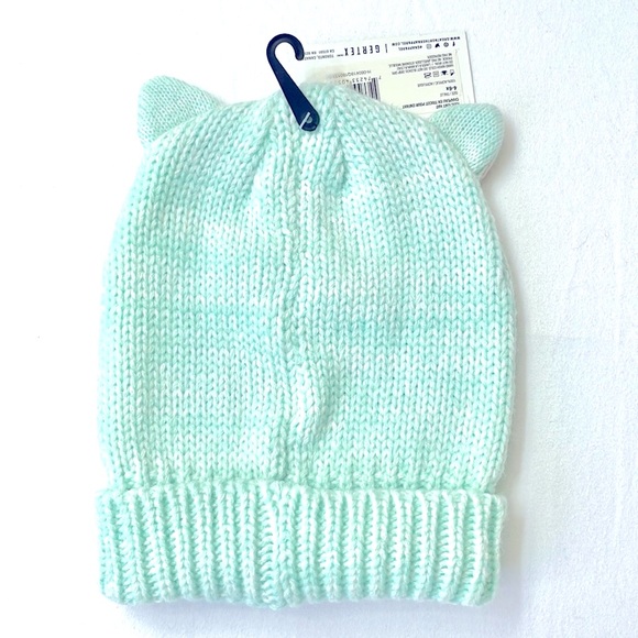 NWT Great Northen Kids Kitty Knit Hat And Mittens, Size 4-6X - Picture 3 of 7